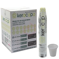 Copo Plastico Kerocopo Agua 150ml Branco