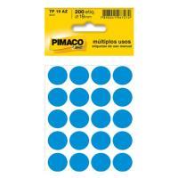 Etiqueta Bola Pimaco 19mm Azul Claro