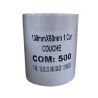 Etiqueta Rolo 100x60x1 Couche Branca 20g