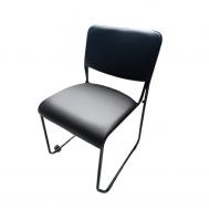 CADEIRA IVEN APROXIMACAO PLAXMETAL VINIL PRETO